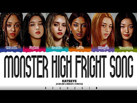 KATSEYE 'Monster High Fright Song' (Color Coded Lyrics)