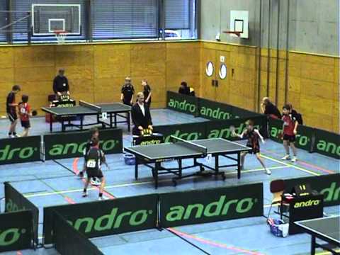 TT BRB LEM 2013 Doppel Viertelfinale B-Schüler