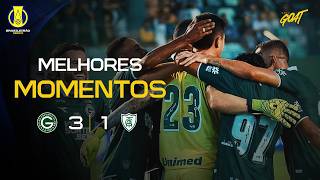 GOIÁS DOMINA AMÉRICA-MG EM CASA EM ESTREIA NO BRASILEIRÃO SÉRIE B!