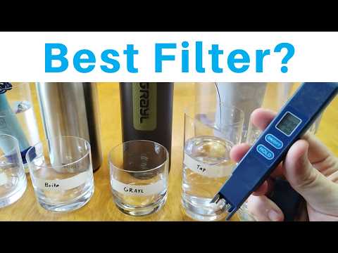 Which Filters Work Best? (TDS Test) Lifestraw | Brita | GRAYL | ZeroWater | RO