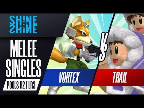 vortex vs Trail - Melee Singles Pools LR3 - Shine 2022 | Fox vs Ice Climbers