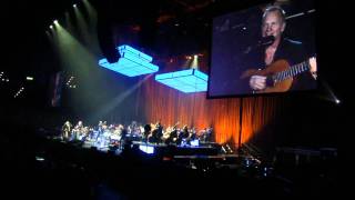 Sting - This Cowboy Song (HD) - Symphonicity Tour Zurich 28.9.10