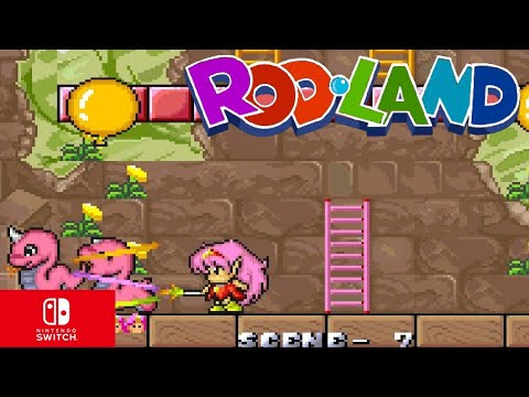 Rod Land Nintendo switch gameplay