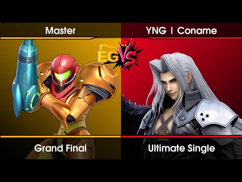 EGVS Weekly #86 Grand Final - Master (Samus) Vs. Coname (Sephiroth,Kazuya) SSBU Ultimate Tournament