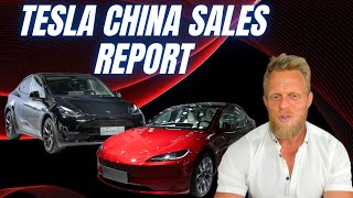 Worldwide sales of Chinese made Tesla vehicles in 2024