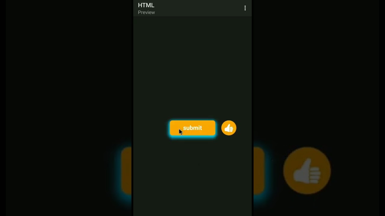 Submit button hover effect in HTML CSS