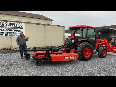 Like New Land Pride RCF2084 84" Brush Hog Cutter Mower 3 Point Hitch Slip Clutch Tractor Attachment