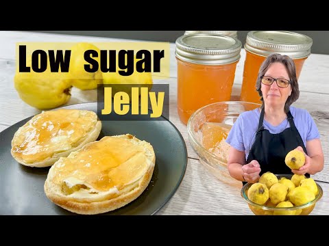 Quince Jelly - Made With Low Sugar Pectin