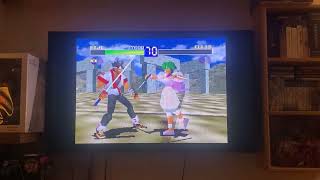 Battle arena toshinden remix Sega Saturn gameplay.  #segasaturn #polymega #retrogaming