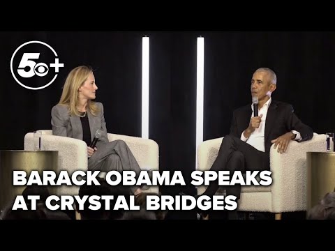 Full recording of Barack Obama speaking at Crystal Bridges