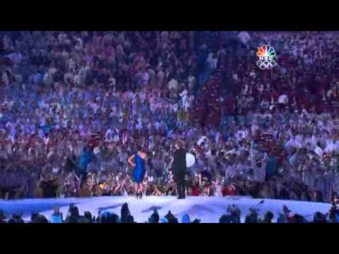 Nelly Furtado & Bryan Adams - Bang your drums Vancouver 2010 Opening Ceremony HQ.FLV