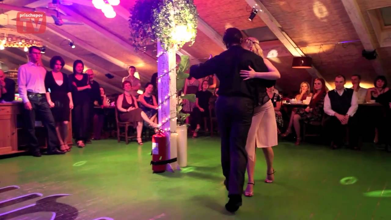 Dominic Bridge & Ekaterina Koptelova, Russia, Moscow, Milonga "Na Cherdake" 30.01.2011 (3)