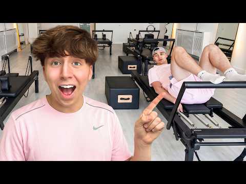 I Went To PILATES with TAYS..