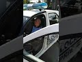 Romanian Police Policeman Sleeps In The Car Big Noon Day
