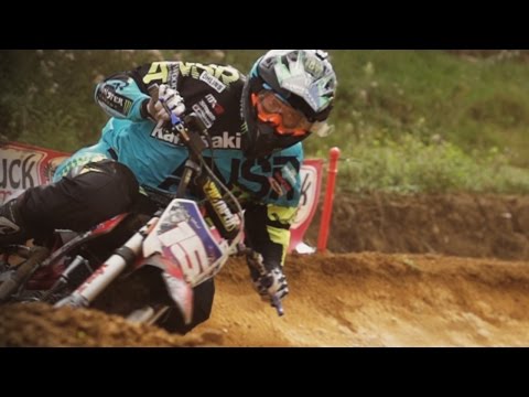 Mel Pocock races British Minibike Champs