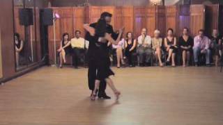 Raul Cabral and Gayle Madeira tango improvisation performance