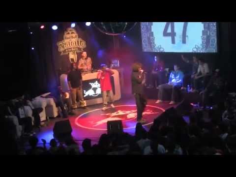 El Destro vs Kensuke[SEMIFINAL]Batalla de Gallos 2013 Madrid