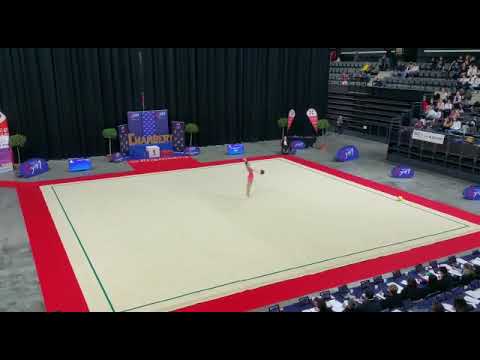 Elisa DHERS - Ballon - Nationale B 14-15ans - CDF Chambéry 2019