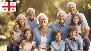 Familie auf Georgisch
