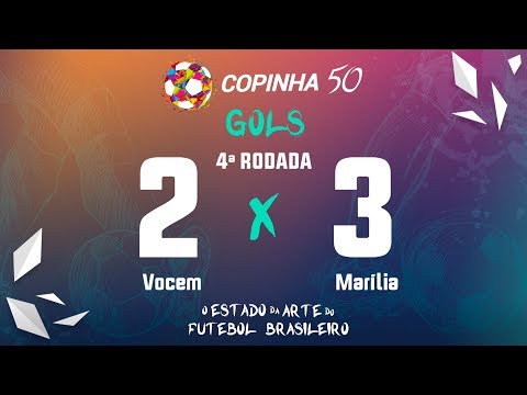 Gols de Vocem 2 X 3 Marília, Copinha 2019