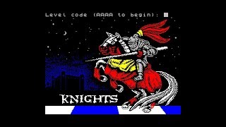 ZX Spectrum Homebrew Spotlight - Knights, by Darryl Sloan