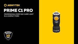 Armytek Prime C1 Pro White Light Flashlight