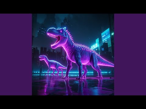 Neon Dinosaurs