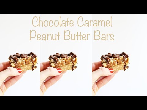 Chocolate Caramel Peanut Butter Bars