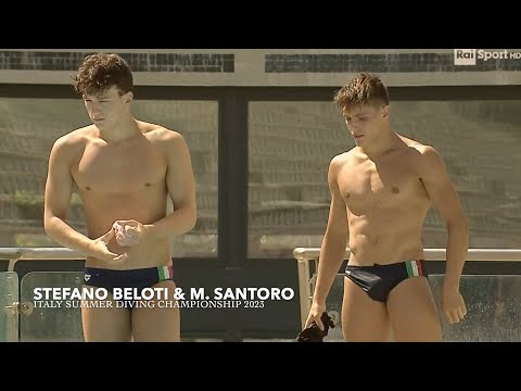 STEFANO BELOTTI & Matteo SANTORO | 🇮🇹 Italy Diving Summer Championship 2023 | 3m Spring Board Diving