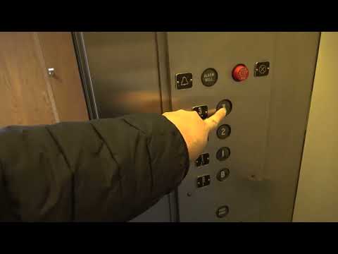 MY VERY FIRST Westinghouse BLACK AE! Bottom Drive Traction Elevator at Loew Hall, UW, in Seattle, WA