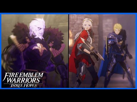 Edelgard vs Dimitri vs Thales cutscene - Fire Emblem Warriors Three Hopes