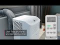 LG Portable AC | Auto restart – Keeps settings during outages