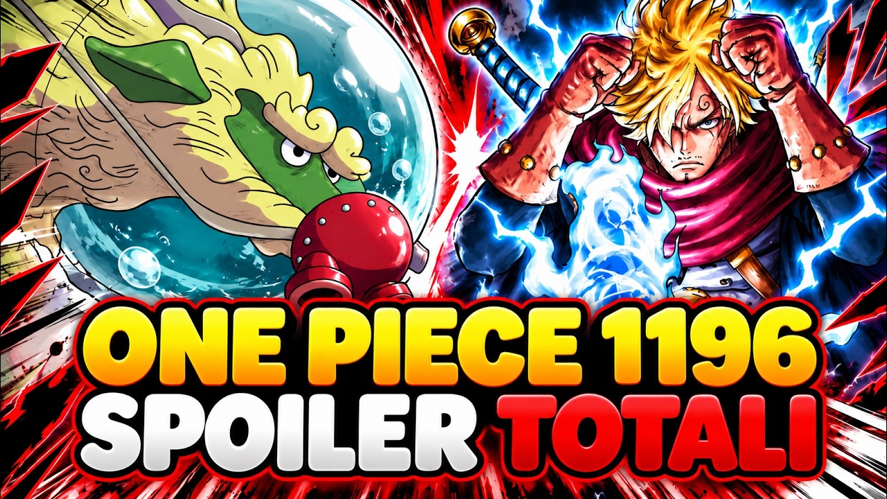 ONE PIECE 1196 SPOILER AGGRESSIVI