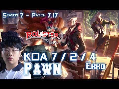KT Pawn EKKO vs TALIYAH Mid - Patch 7.17 KR Ranked