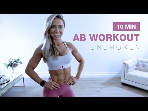 12 Minute 4x4 Abs Workout at Home No Equipment Caroline Girvan