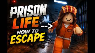ROBLOX - PRISON LIFE HOW TO ESCAPE! 🤩