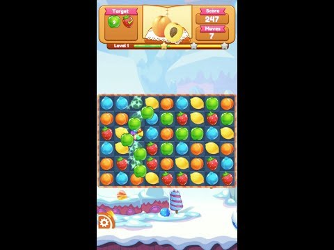 Fruit Splash : Fruit Mania Match 3 Puzzle Game Video