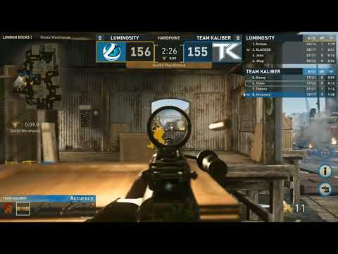 Team Kaliber vs Luminosity - CWL NOLA Grand Finals - The Greatest Hardpoint Match Ever
