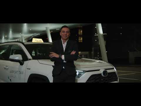 Maske für Airport Taxi Zürich Werbung mit RUF-MEDIA