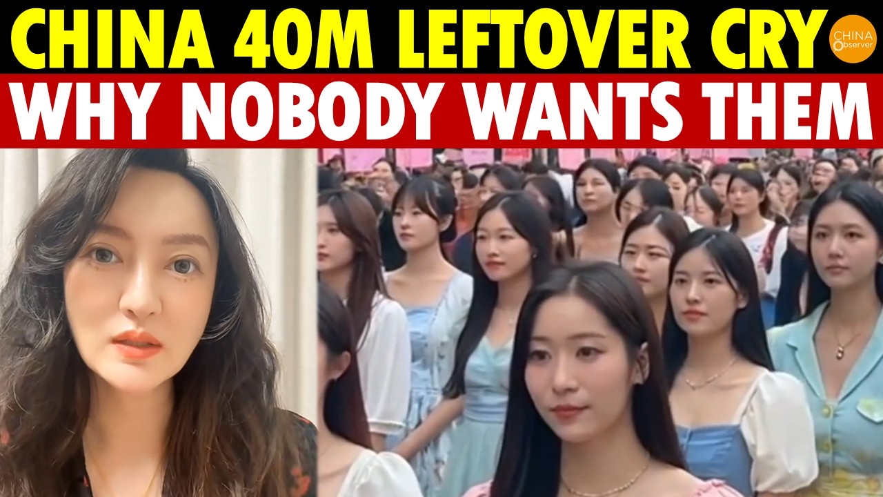 40 Million Leftover Women, China’s Biggest Social Crisis? No One Wants a 37yo?Any Man 30 to 60 Is OK
