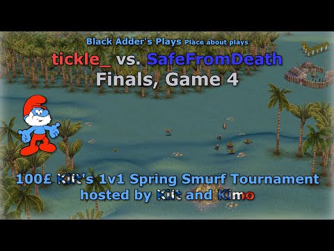 Kilt's 1-Day Spring Smurf Tournament, Finals - tickle_ vs. SafeFromDeath, G4 - Age of Mythology: TT