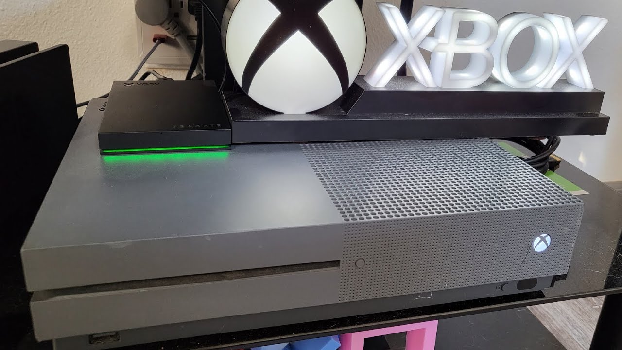 How to Connect Game Drive Storage to Xbox one X S