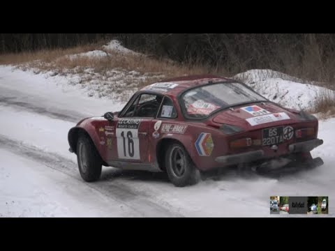 RALLYE MONTE-CARLO HISTORIQUE 2023 DAY 1 SHOW AND ICE CONDITIONS FOR HISTORIC RALLY CARS