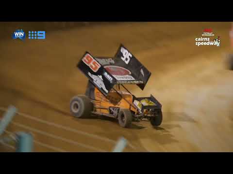 Oct14 PSF at TWW Cairns Speedway Pro Sprintcars Feature Race