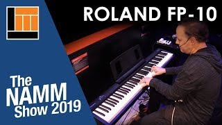 L&M @ NAMM 2019: Roland FP-10 Digital Piano