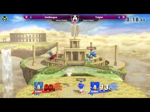 PPT-S - IxisNaugus (Sonic) Vs. Tolgini (Sonic) - Winners Quarters - Smash 4 Singles