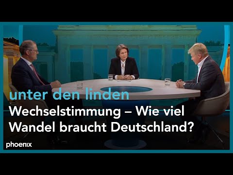 unter den linden: Wechselstimmung – Wie viel Wandel braucht Deutschland?