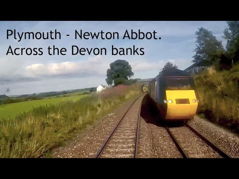 A Train Drivers View. Plymouth - Newton abbot. A beautiful journey through Devon under blue skies.
