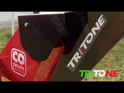 Gartenhäcksler Tritone Maxi P T O  Ceccato Olindo