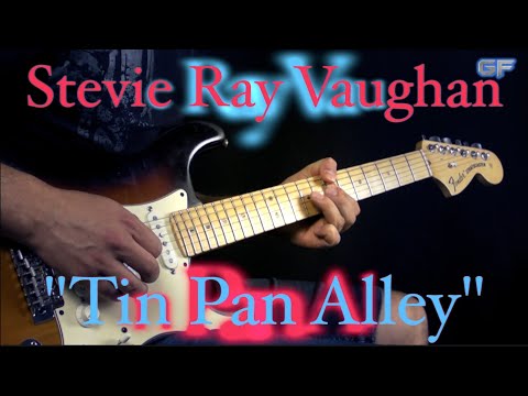 Stevie Ray Vaughan - "Tin Pan Alley" (Excerpt from the lesson) - Blues Guitar Lesson